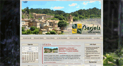 Desktop Screenshot of barjols.fr